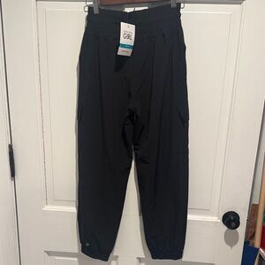 Athleta Girls Black Cargo Pants